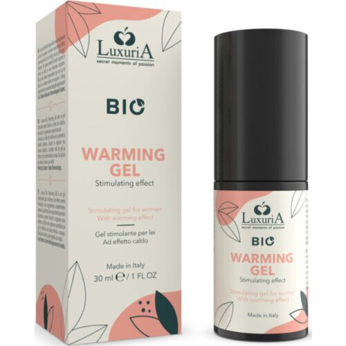 Bio Varmende Gel Intimateline Luxuria 30ml - Naturlig Varmeeffekt