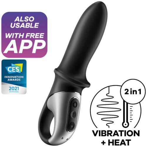 Satisfyer Hot Passion Anal Vibrator med Varmefunktion