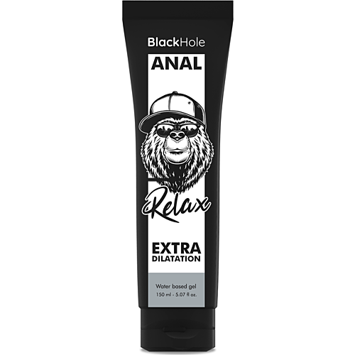 Anal Glidecreme Black Hole 150ml med Afslappende Effekt