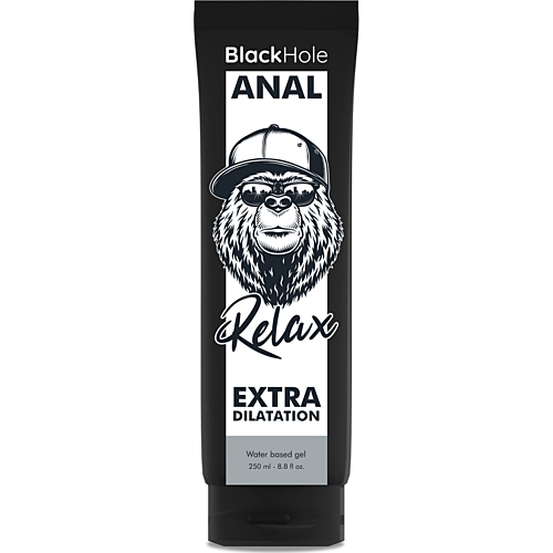Black Hole Anal Glidecreme 250ml med Nummende Effekt