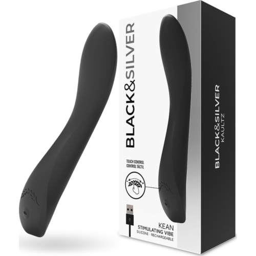 G-punkt Vibrator BLACK&SILVER Kean Touch Control