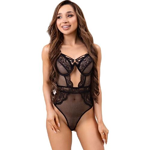 Body Livco Corsetti Paula LC 20209 med blondedetaljer