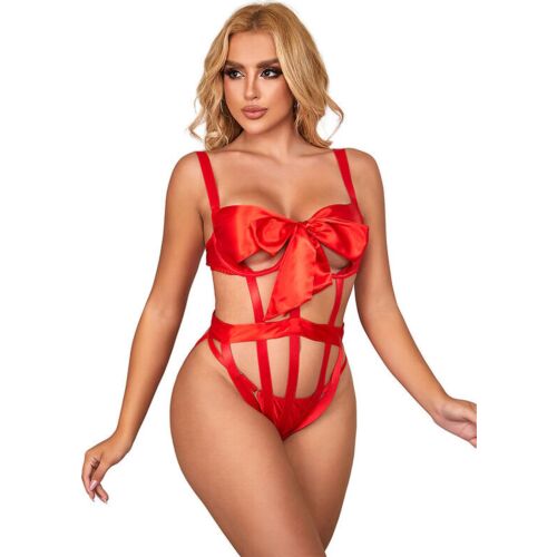 Bodystocking SUBBLIME L XL med Åbent Design