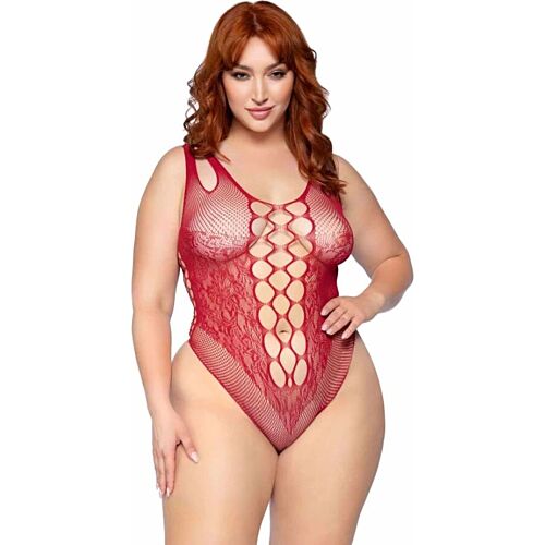 Leg Avenue Seamless Bodysuit 81641X til kurver