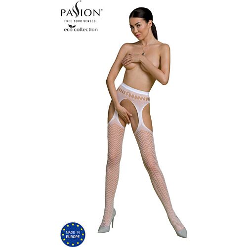 Bodystocking Passion Woman ECO S002 med miljøvenlige materialer