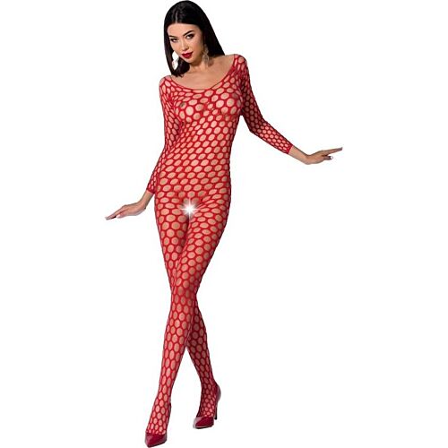Bodystocking Passion Woman BS077 med Åbning i Skridtet