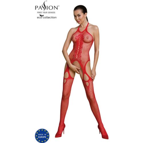 Bodystocking Passion Woman Eco BS013 Eco Kollektion