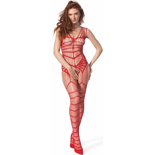 Bodystocking PASSION BS 102 - Sexet Pasform