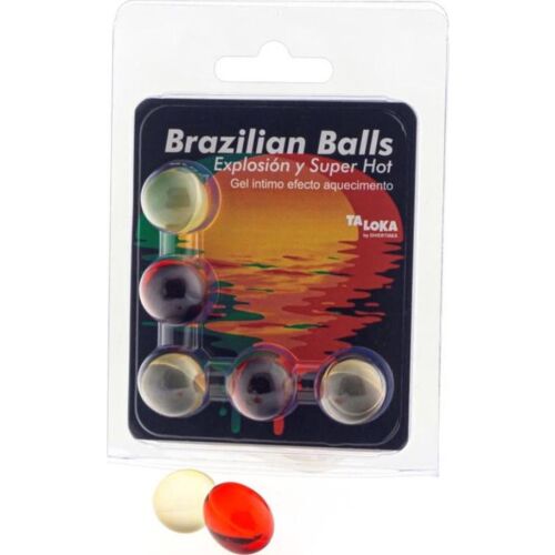 Brazilian Kugler Taloka med Super Hot Effekt Gel