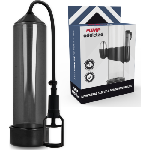 Penispumpe Pump Addicted RX7 med vibratorfunktion