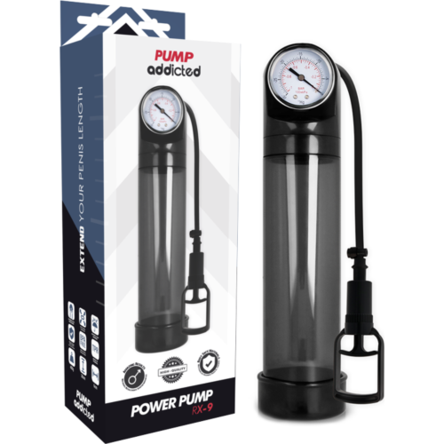 Penis Pumpe Pump Addicted RX9 med Vakuumsystem