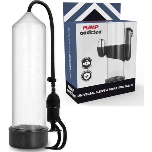 Penis Pumpe Pump Addicted RX5 med Vibrator