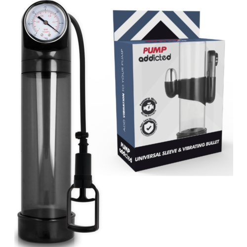 Penispumpe Pump Addicted RX9 med vibrator funktion