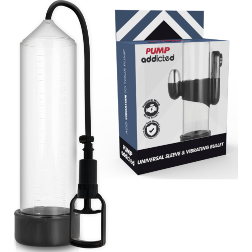 Penispumpe Pump Addicted RX7 med vibrerende funktion