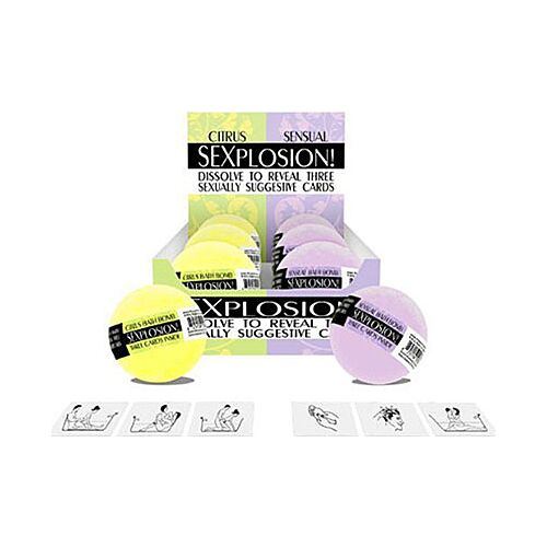 SEXPLOSION Badebomber fra Kheper Games – Duftende sæt