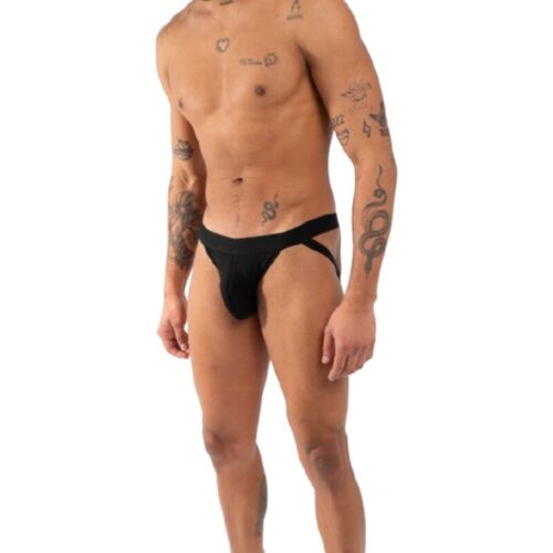 Jockstrap BURN 011 DOUBLE BLACK med sensualitet og stil