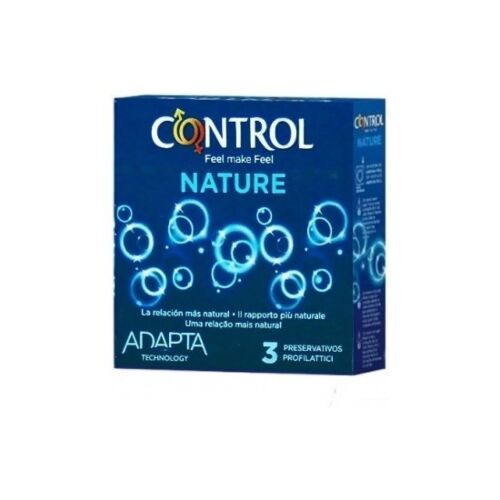 Kondomer Control Nature | Naturlig Følelse 3 Pakke