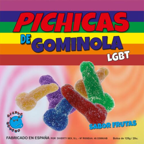 Gummy Candies PRIDE - Penisformede Frugtgodter