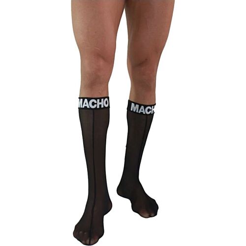 Macho Thin Socks One Size | Halv-transparent Design