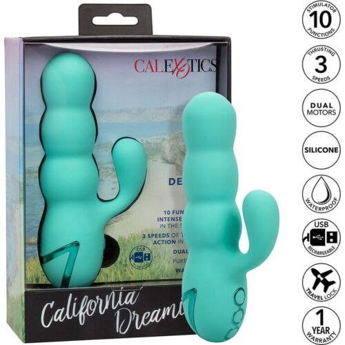 Rabbit Vibrator CALEXOTICS Del Mar Diva med Dobbelt Motor