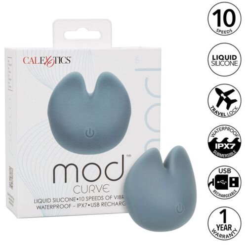 Klitoris Stimulator CalExotics Mod Curve med Dobbelt Teaser