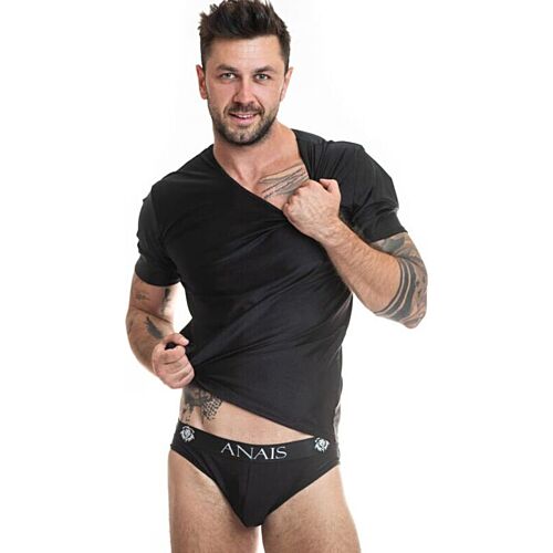 T-Shirt ANAIS MEN Petrol med Flot Pasform