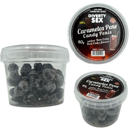 Sjove Slik DIABLO PICANTE 20 Rum Cola Smag