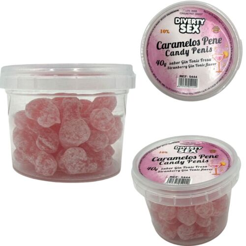 Diablo Picante Penisformede Slik med Gin Tonic-Smagsoplevelse