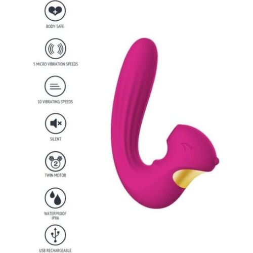 Vibrator XOCOON CELESTIAL LOVE VIBE med Dobbelt Motor
