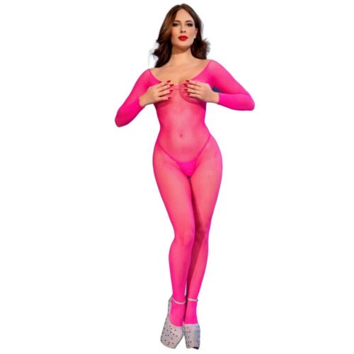 Bodystocking Chilirose CR 4894 med langærmer