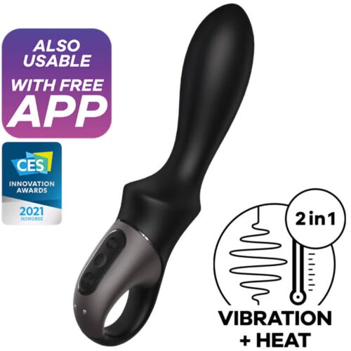 Satisfyer Heat Climax Anal Vibrator med Varmefunktion