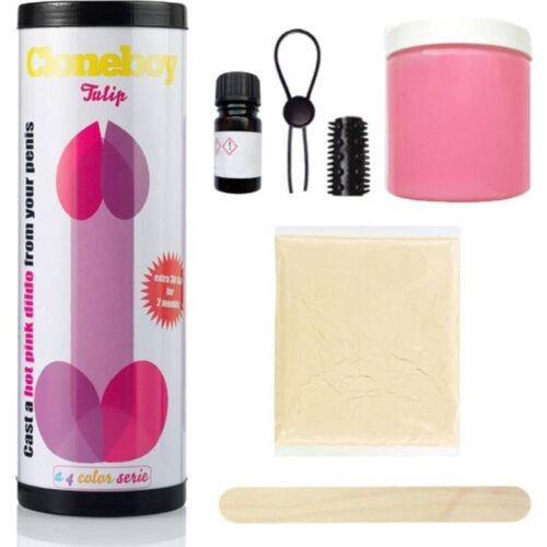 Cloneboy Dildo Tulip Intens Pink | Skab Din Egen Oplevelse