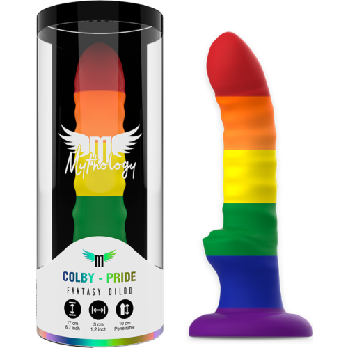 Mythology Her Colby Pride Dildo - Fleksibelt Design