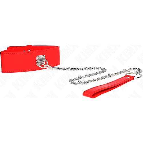 KINK Halsbånd med Snor 65 cm - Justerbar Kontrol