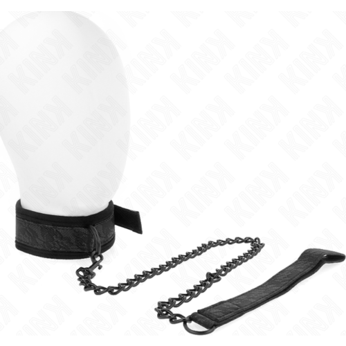 KINK Justerbart Halsbånd med Snor 77 cm