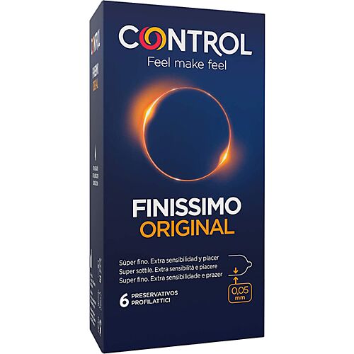 Control Finissimo Original Kondomer til Ekstrem Følsomhed