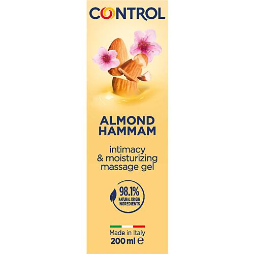 Massage Gel Control 3 i 1 med Mandelmelk Aroma