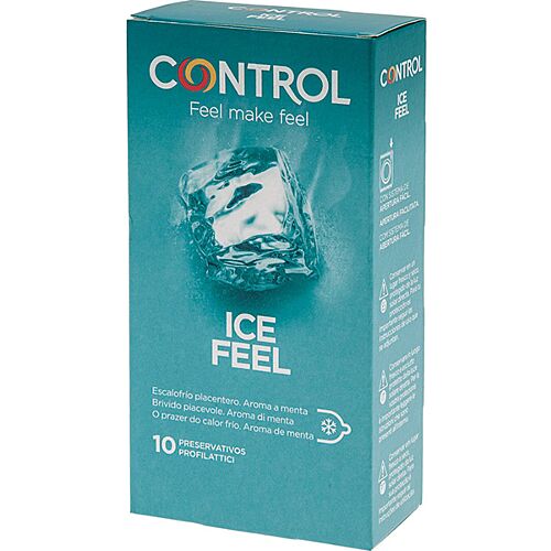 Control Ice Feel Kondomer med Mint Aroma - 10 Pakke