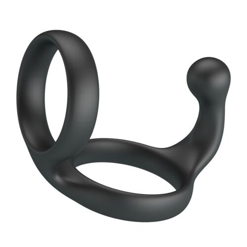 CRAZY BULL Florian dobbelt cock and ball ring i sort