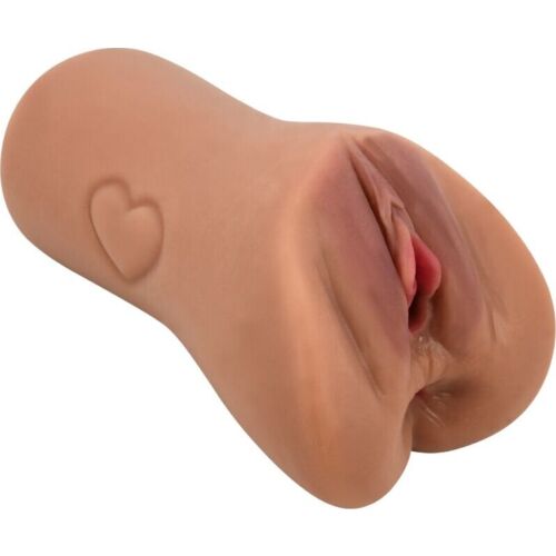 Masturbator CRAZY BULL med realistisk design og dobbelte huller