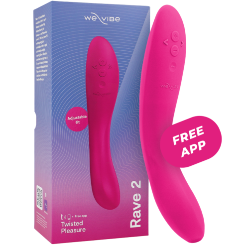 G-punkt vibrator WE-VIBE Rave 2 med app kontrol