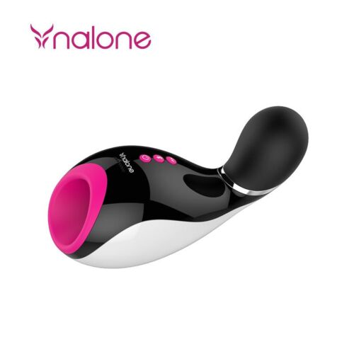 Masturbator NALONE OXXY med Bluetooth og sugefunktion