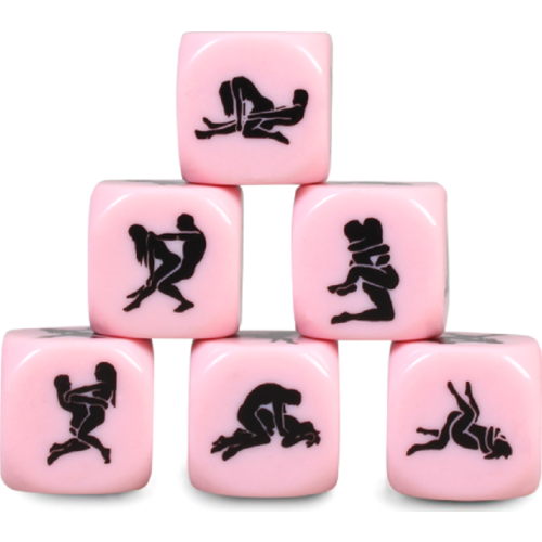 SECRETPLAY Kamasutra Sex Terninger 25mm