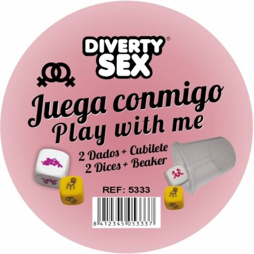 Terninger Spil Diablo Picante - Positioner og Steder