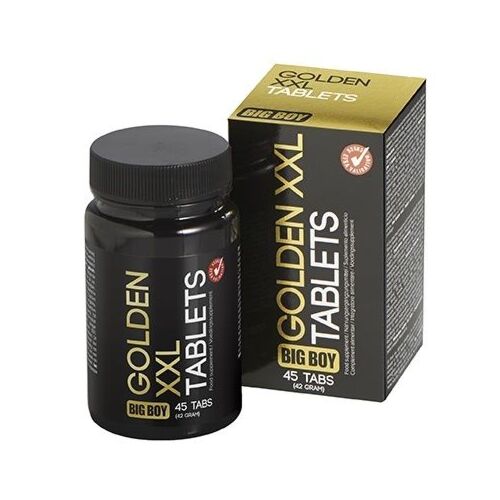 Kapsler COBECO BIG BOY Golden XXL til seksuel styrke