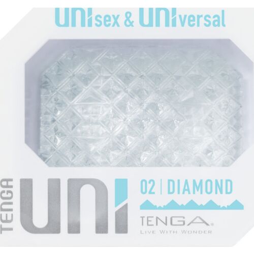 Tenga UNI Diamond Massagelegetøj til Intens Stimulation