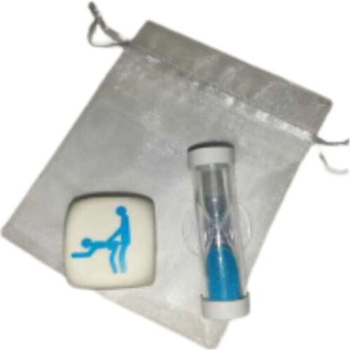 Kamasutra Terninger fra Diablo Picante med Timeglas