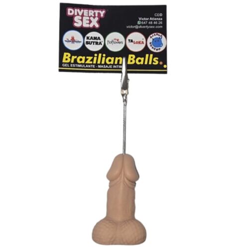 Noteholder Diablo Picante med penis design