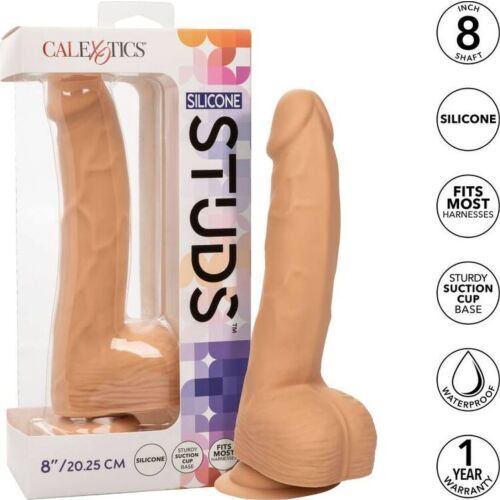 Realistisk Dildo Calexotics Silicone Studs 20,32 cm