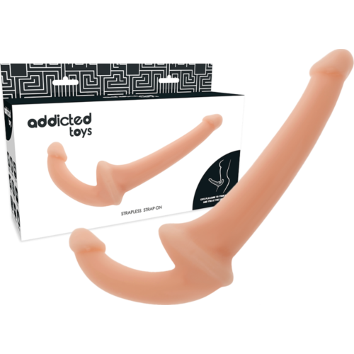 Dildo Addicted Toys Strapless Nydelse med G-punkt Stimulering